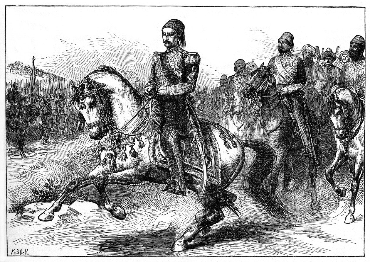 Abdul Hamid II, sultan av det osmanske riket, 1900 av Unbekannt