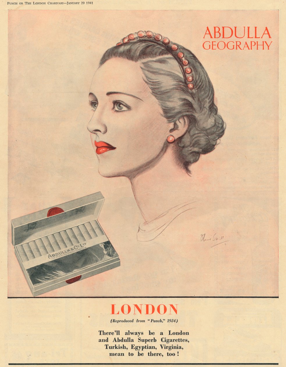 Abdulla Geography - London, 1941 av Unbekannt