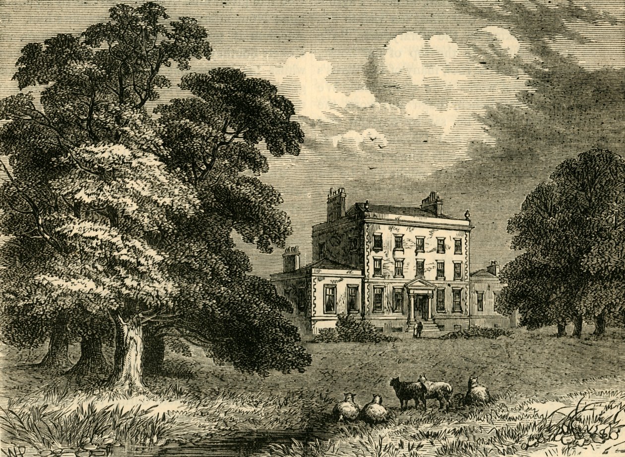 Abney House, 1845, c1876. av Unbekannt