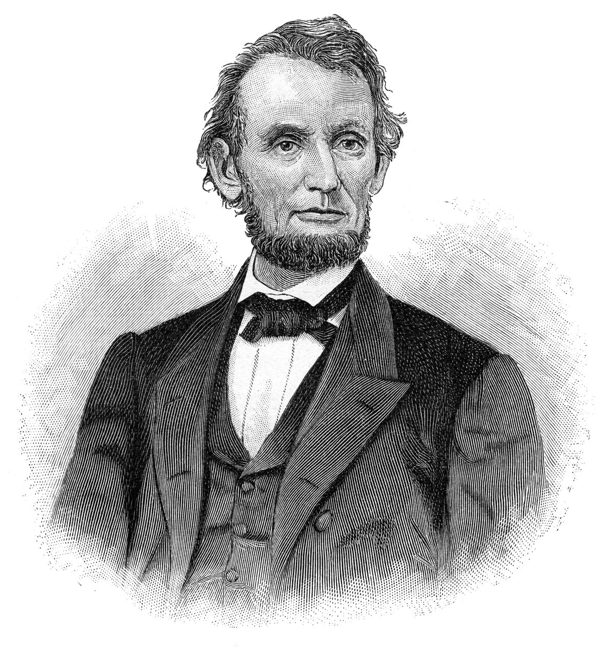 Abraham Lincoln, 16. president i USA, 1900 av Unbekannt