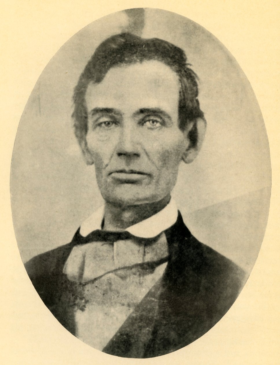 Abraham Lincoln, 1858, 1930. av Unbekannt
