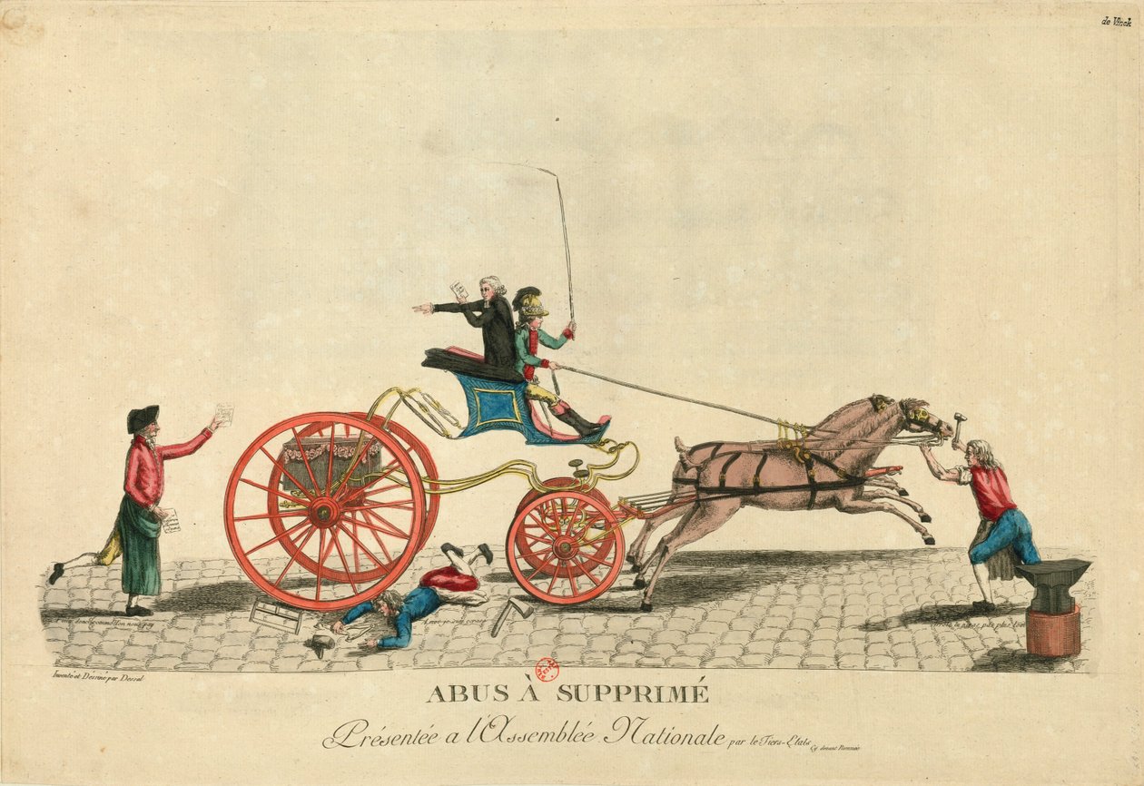 Misbruk til Supreme, 1789. av Unbekannt
