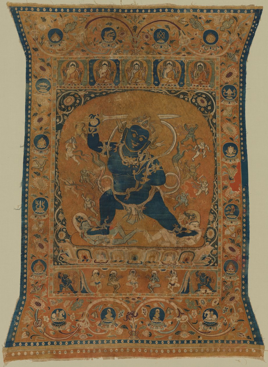 Achala, King of the Wrathful Ones tidligere identifisert som Vighnantaka, tidlig på 1200-tallet. av Unbekannt