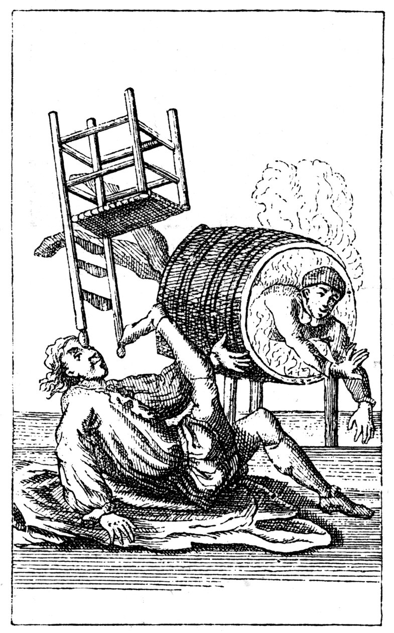 Akrobatøvelse, 1885 av Unbekannt