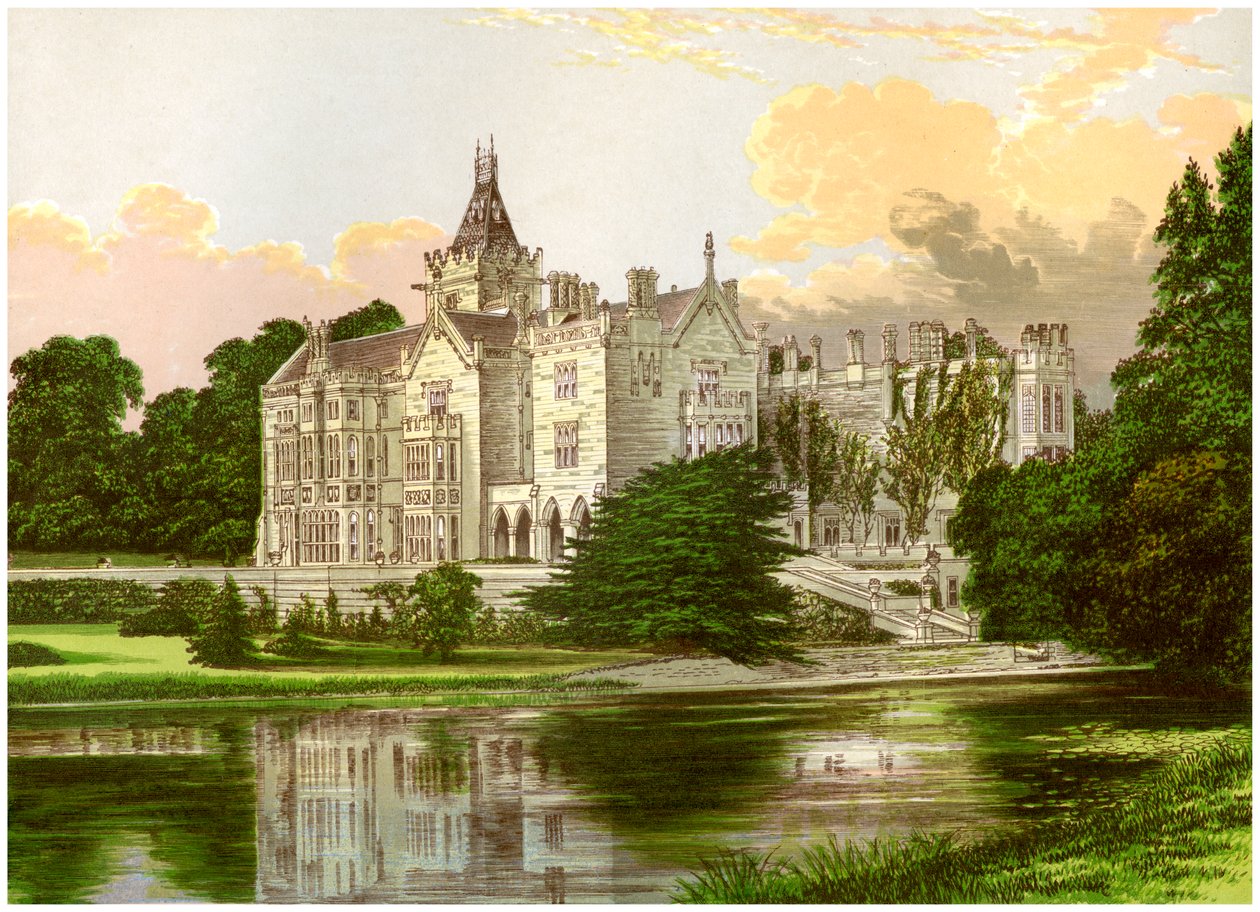 Adare Manor, County Limerick, Irland, hjemmet til jarlen av Dunraven, c1880 av Unbekannt