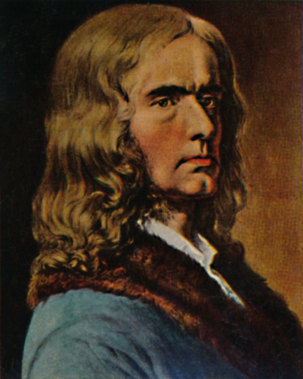 Adelbert von Chamisso 1781-1838. - Maleri av Reinick, 1934. av Unbekannt