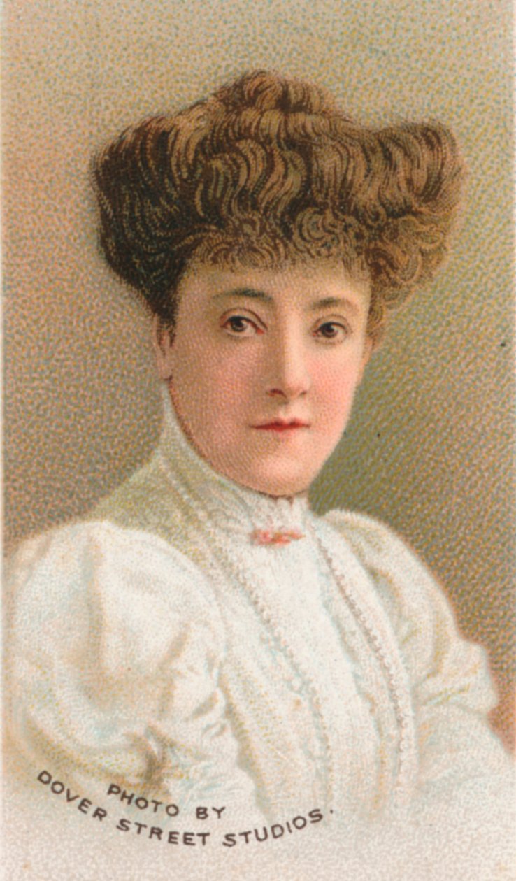 Adelina Patti 1843-1919, spanskfødt operasanger, 1911 av Unbekannt