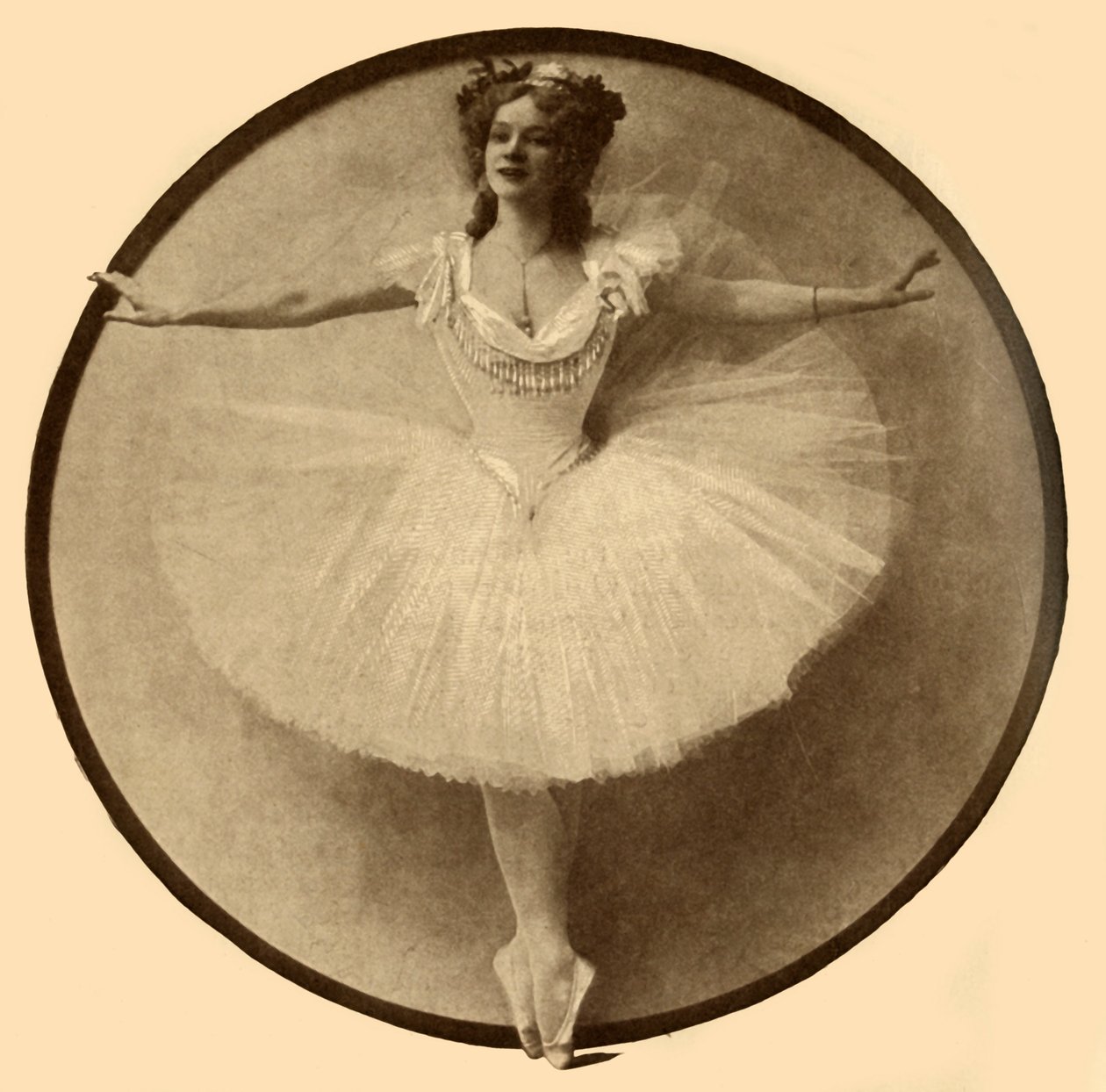 Adeline Genée, en utsøkt balletttådanser fra den gamle skolen., 1910. av Unbekannt
