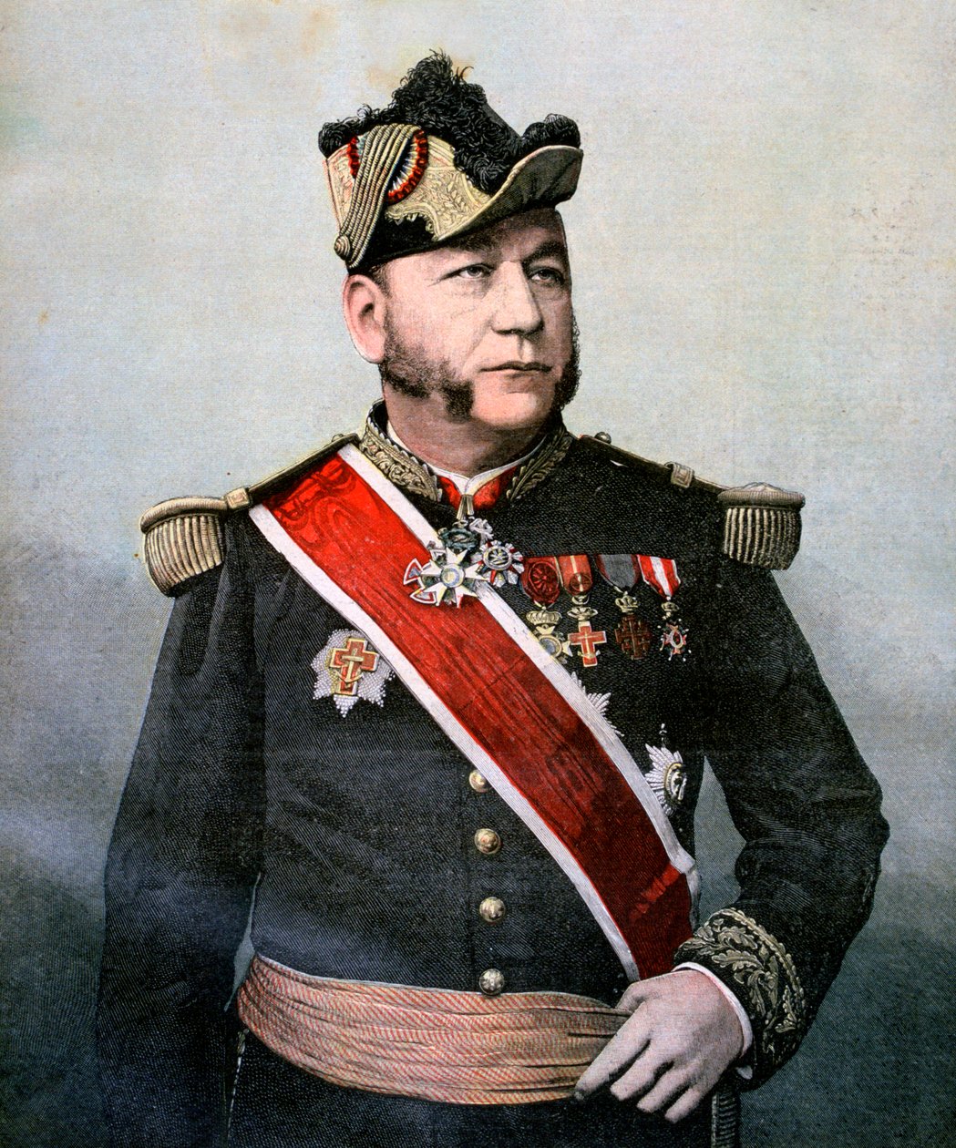 Admiral Humann, sjef for den franske marinen i Fjernøsten, 1893 av Unbekannt