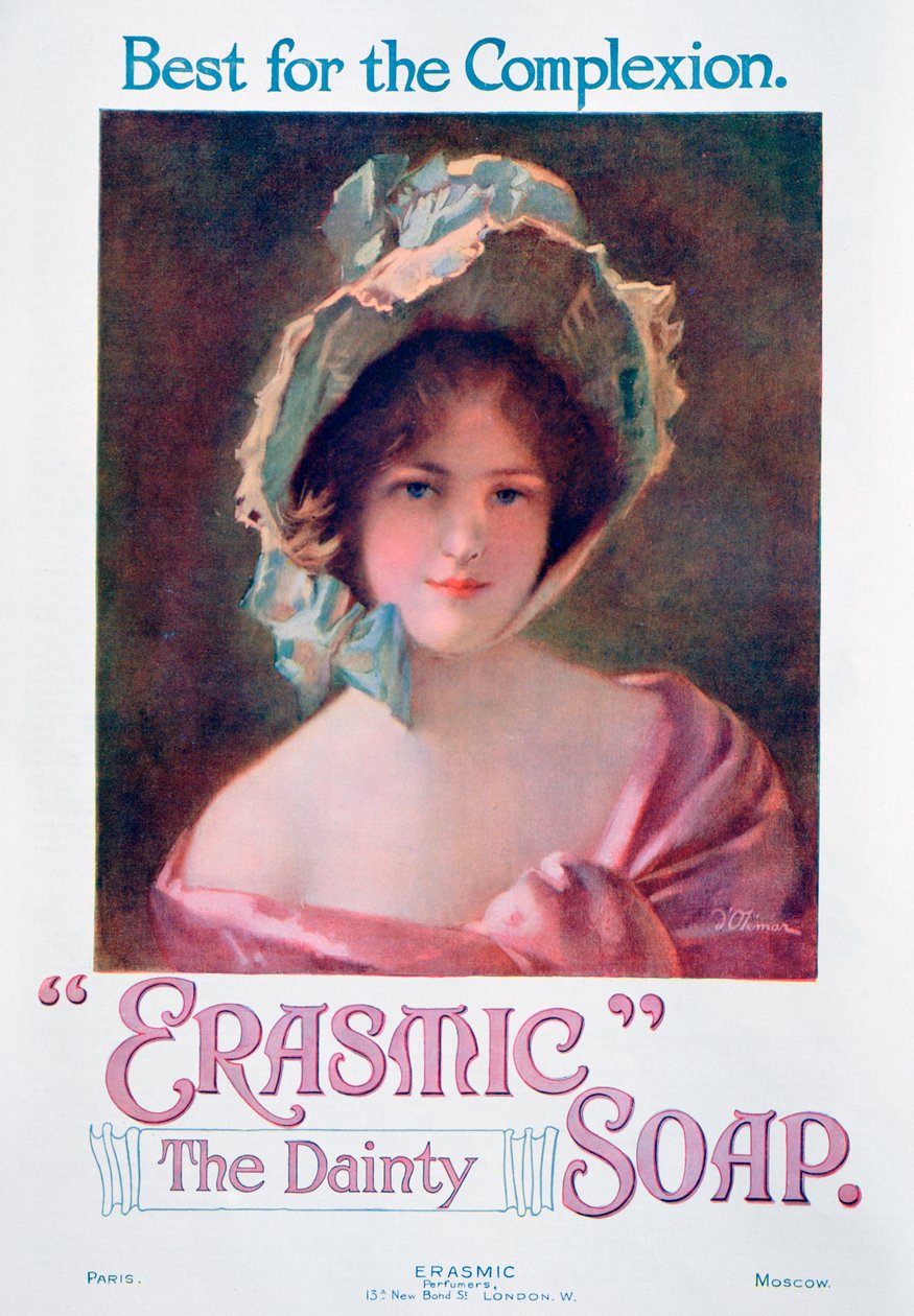 Annonse for Erasmus såpe, 1920 av Unbekannt