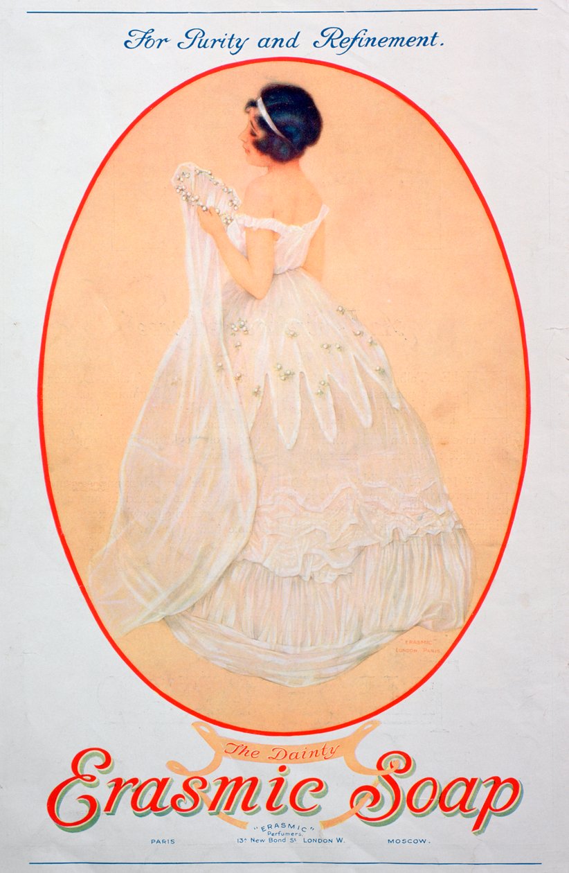 Annonse for Erasmus såpe, 1920 av Unbekannt