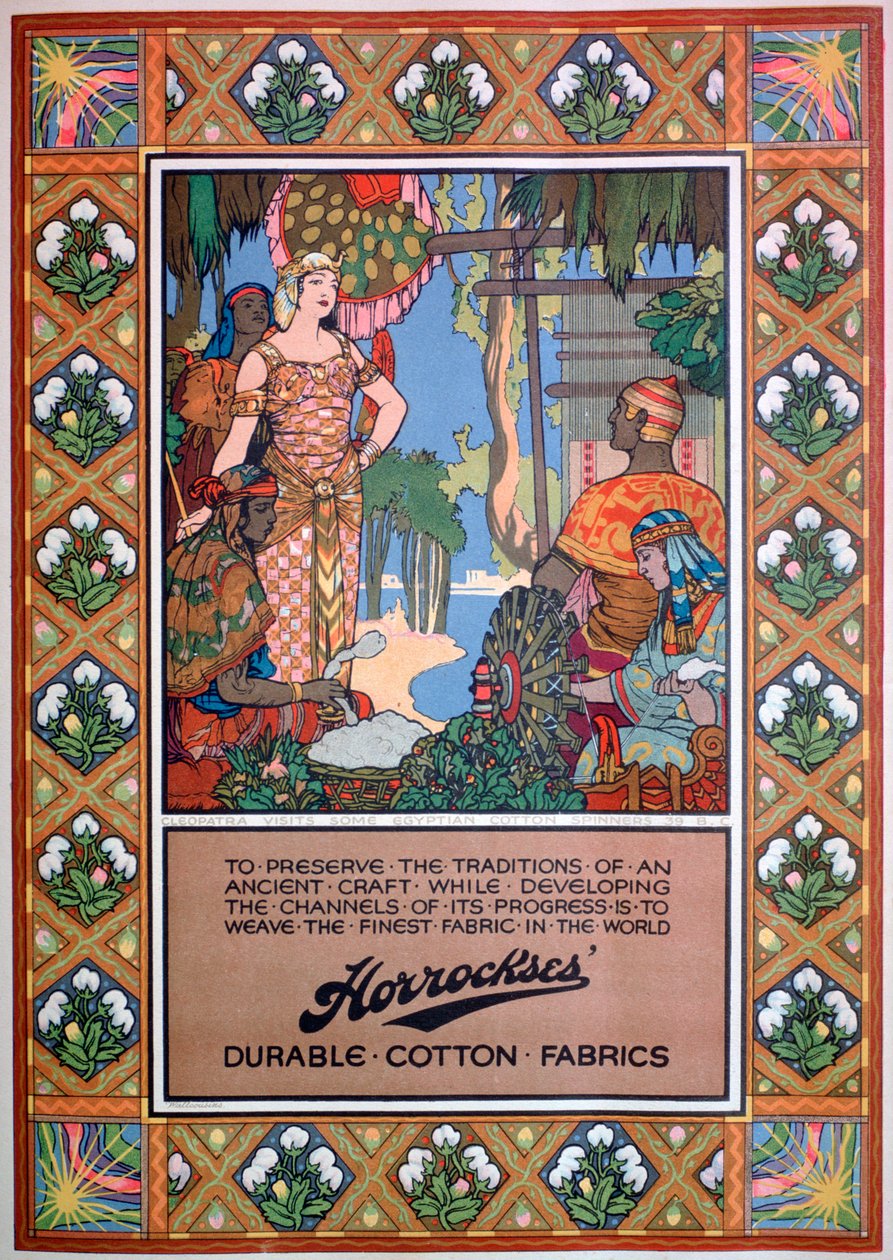 Annonse for Horrockses-stoffer, 1920 av Unbekannt