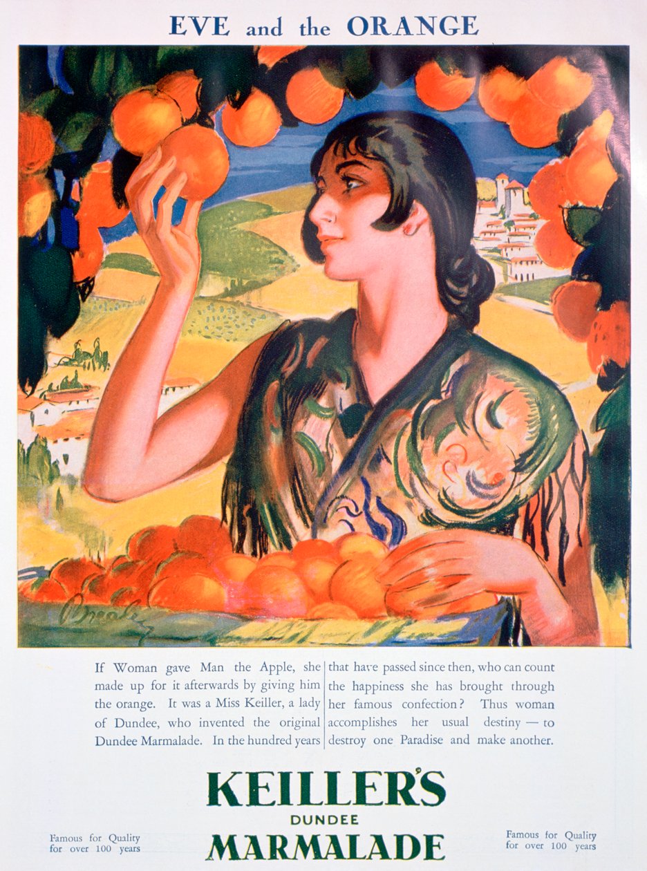 Annonse for Keillers Dundee Marmalade, 1927 av Unbekannt