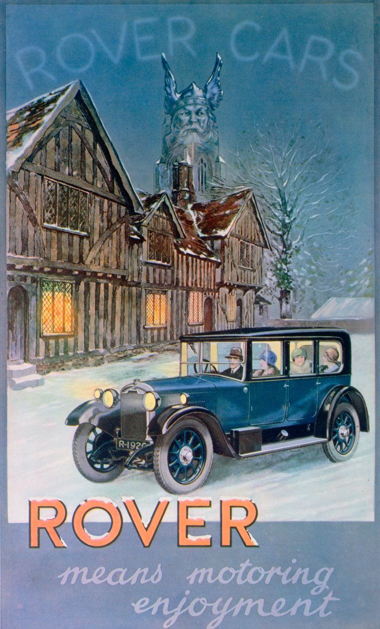 Annonse for Rover Cars, 1927 av Unbekannt