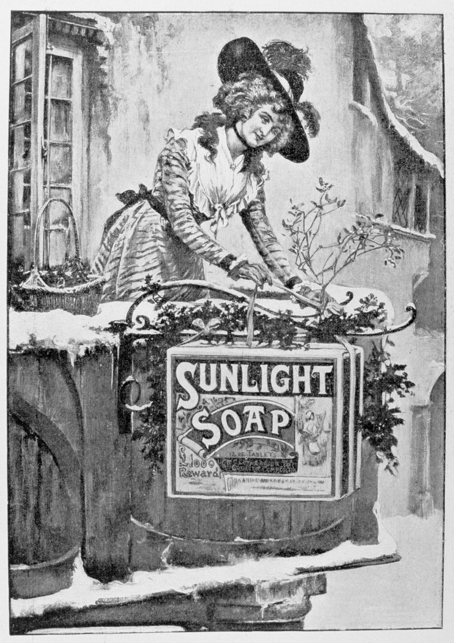Annonse for Sunlight-såpe, 1903 av Unbekannt