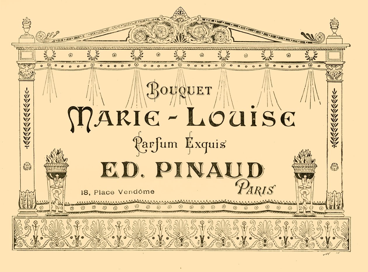 Annonse for Marie-Louise-parfyme, 1903. av Unbekannt