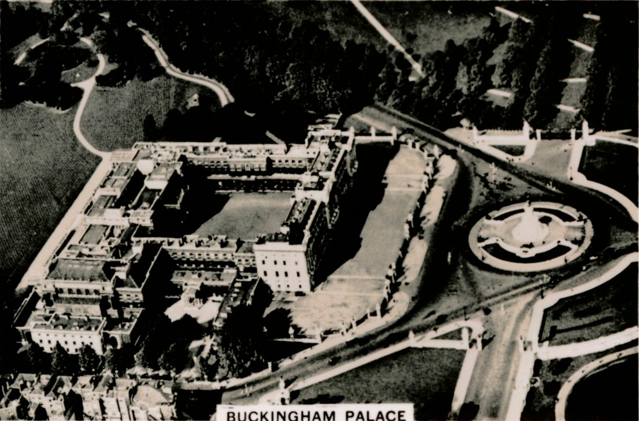 Luftfoto av Buckingham Palace, 1939 av Unbekannt