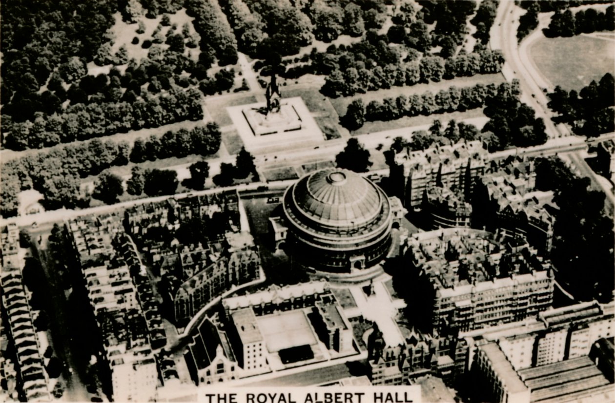 Luftfoto av Royal Albert Hall, 1939 av Unbekannt