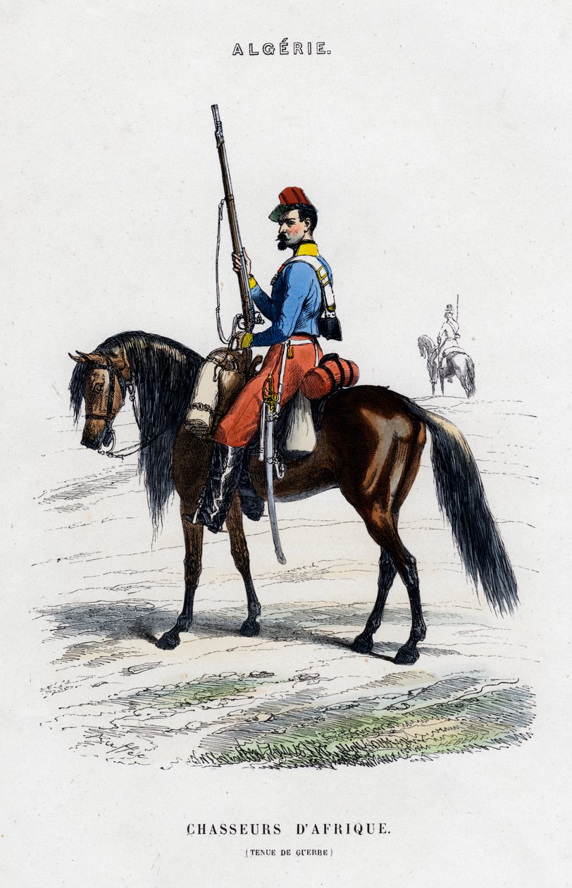 African Light Horse, fransk hær i Algerie av Unbekannt