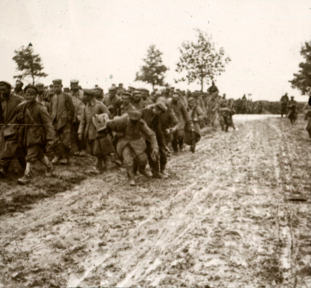Etter angrep, Aisne, Frankrike, c1914-c1918 av Unbekannt