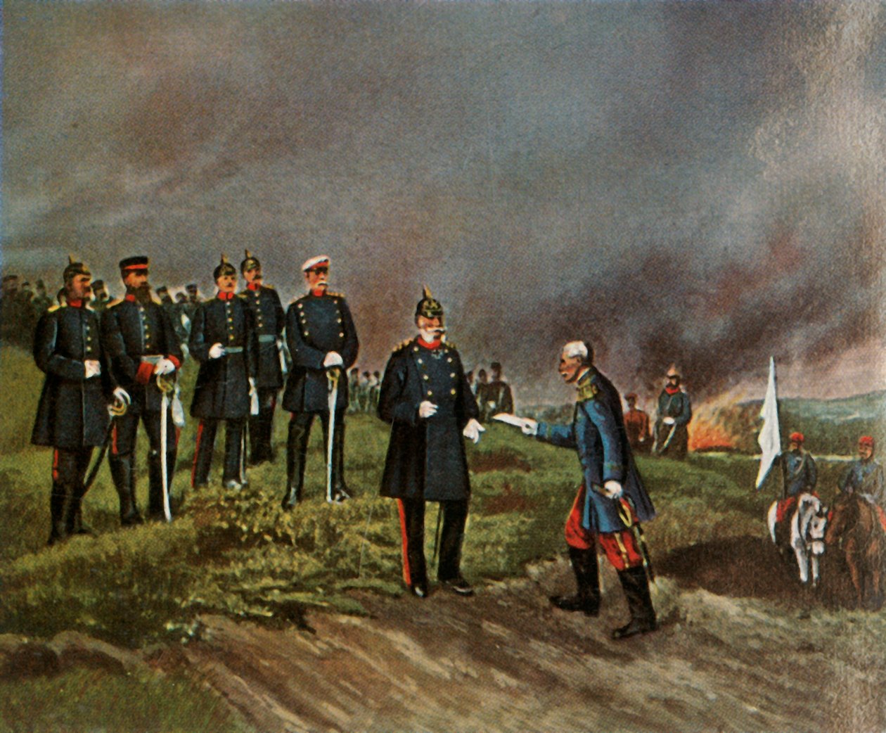 Etter slaget ved Sedan, 1. september 1870, 1936. av Unbekannt