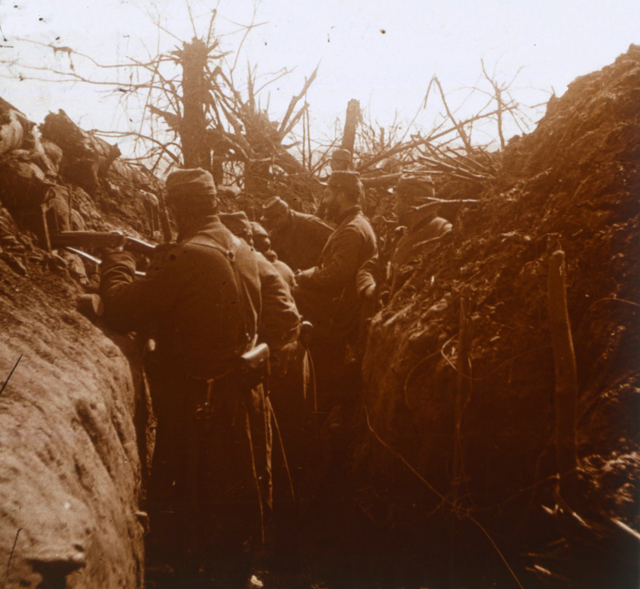 Etter slaget ved Marne, Nord-Frankrike, c1914-c1918 av Unbekannt