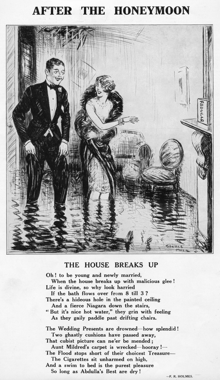After the Honeymoon - The House Breaks Up, 1927 av Unbekannt