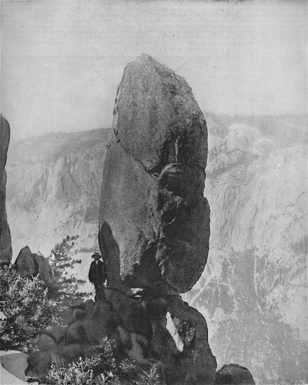 Agassiz-kolonnen, Yosemite, c1897. av Unbekannt