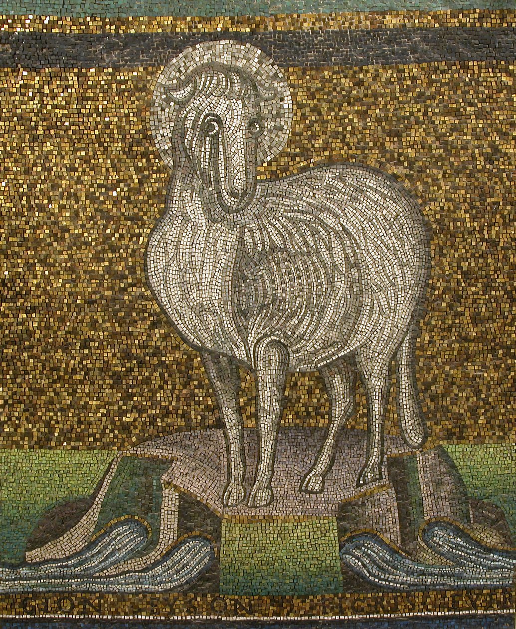 Agnus Dei, bysantinsk, original fra 1900-tallet datert 600-tallet. av Unbekannt