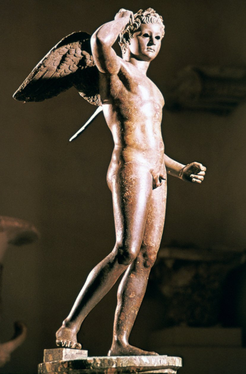 Agon, statue fra romertiden, Madhia, Tunisia av Unbekannt