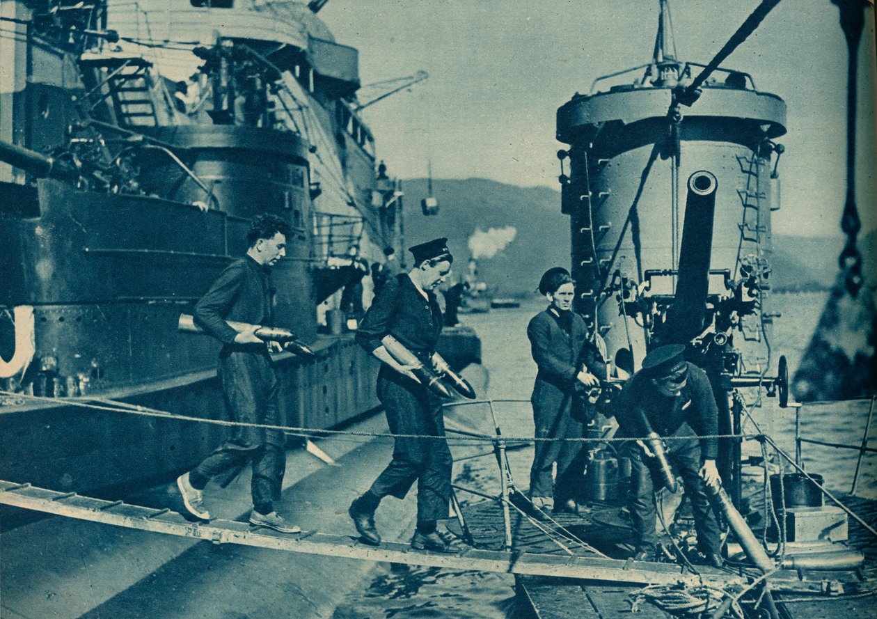 Luft- og sjøkraft i uovervinnelig harmoni, 1943-44 av Unbekannt