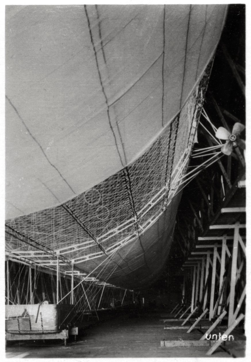 Luftskip LZ1 Graf Zeppelin under bygging, 1899 1933 av Unbekannt