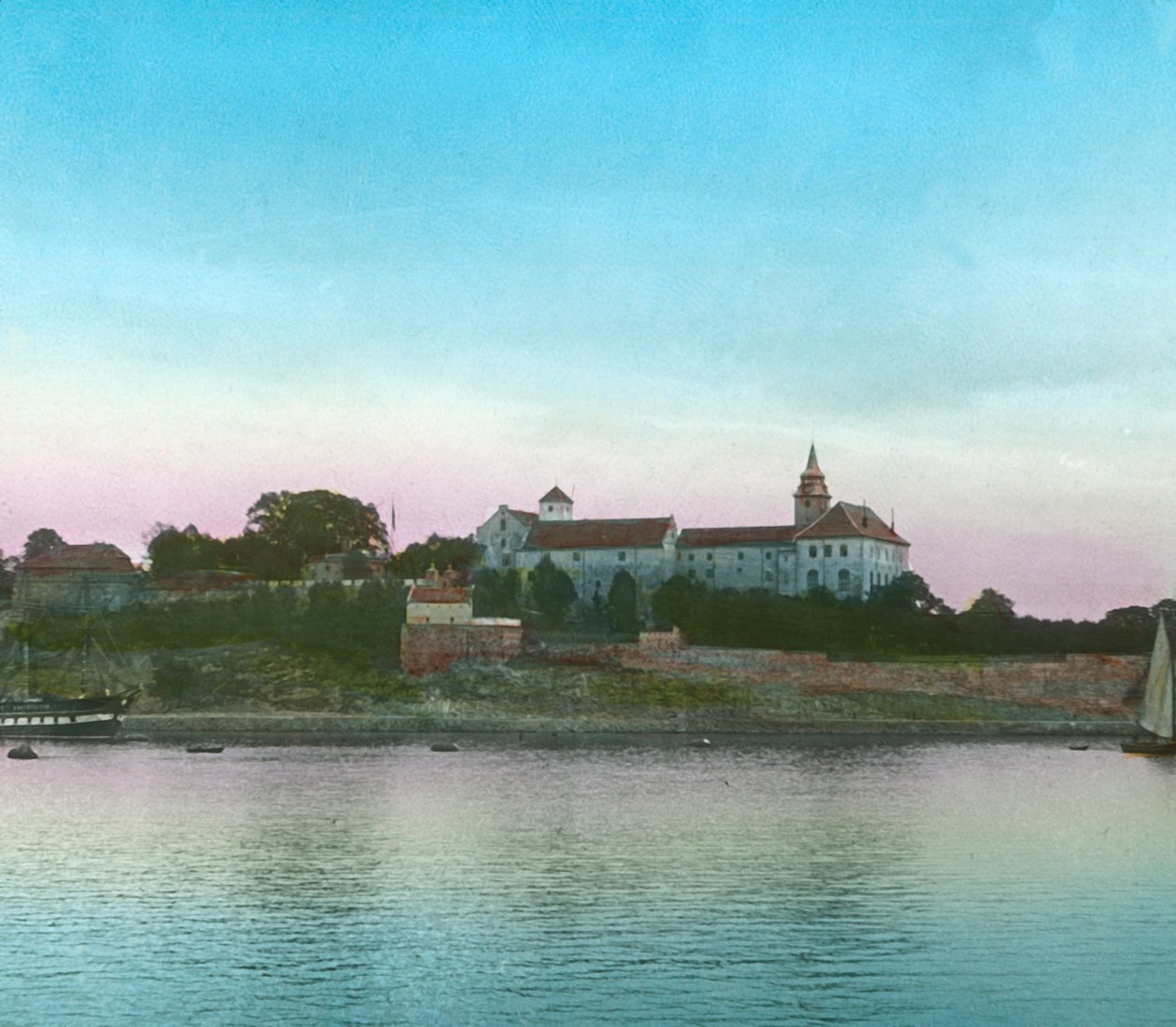 Akershus fortress, Christiania, Oslo, Norway, late 19th-early 20th century. av Unbekannt