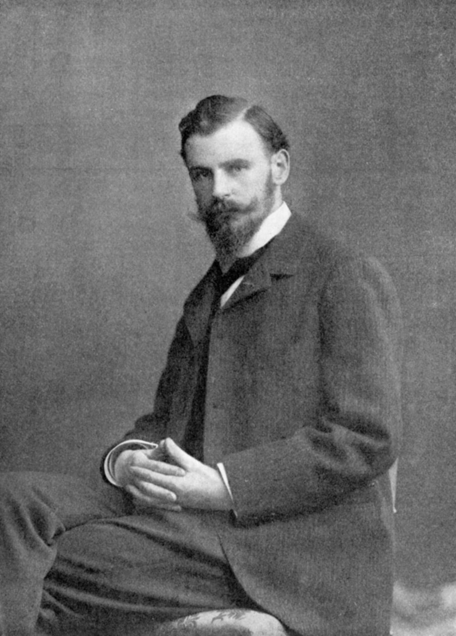 Albert Baertsoen 1866-1922, belgisk trykkeri, 1898 av Unbekannt
