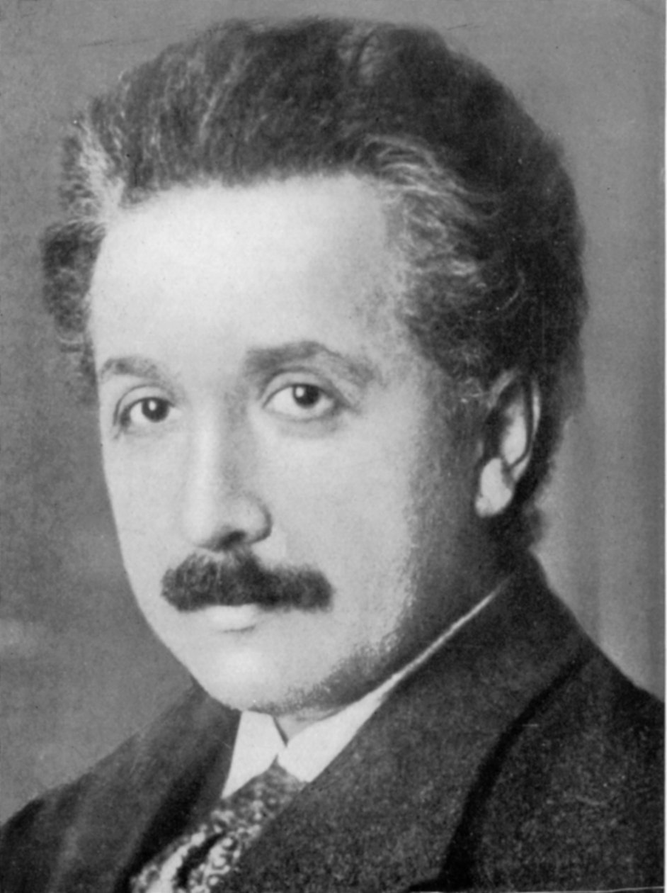 Albert Einstein 1879-1955, tysk-sveitsisk matematiker og teoretisk fysiker, c1920 av Unbekannt