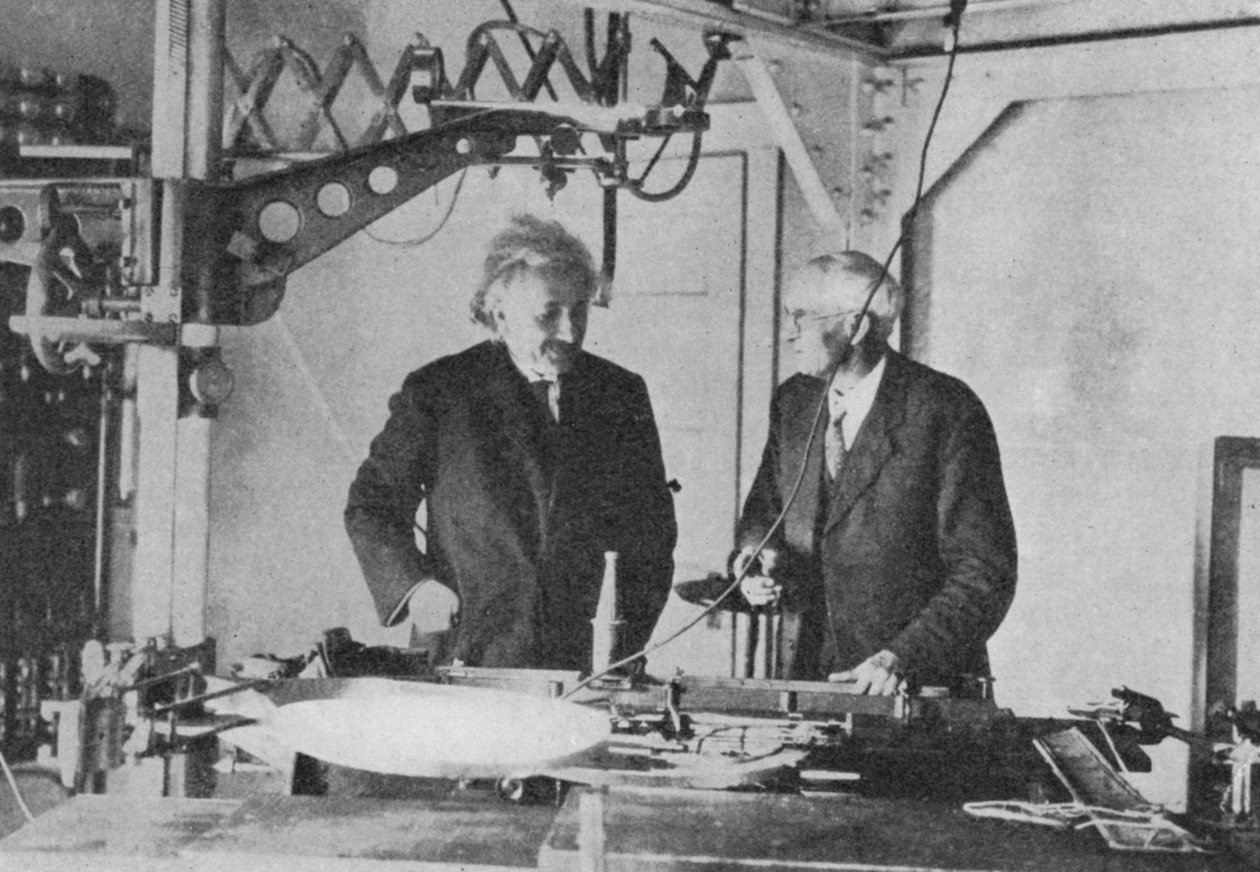 Albert Einstein 1879-1955 ved Mount Wilson Observatory av Unbekannt