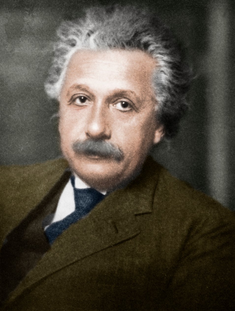Albert Einstein , tysk-sveitsisk-amerikansk matematiker og fysiker. av Unbekannt
