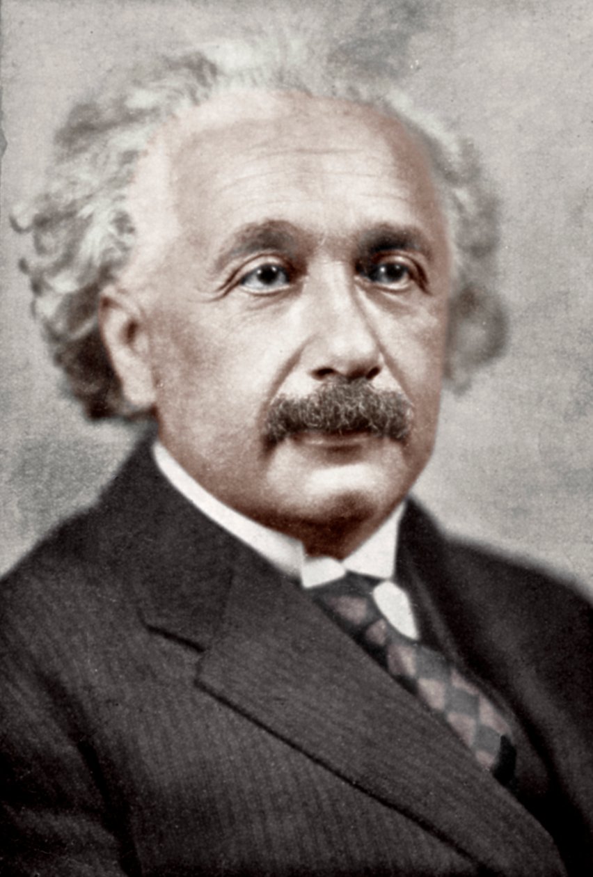 Albert Einstein , tysk-sveitsisk matematiker og teoretisk fysiker, c1930-tallet av Unbekannt