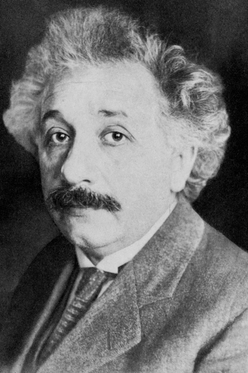 Albert Einstein , tysk-sveitsisk matematiker og teoretisk fysiker, c1930-årene 1936 av Unbekannt