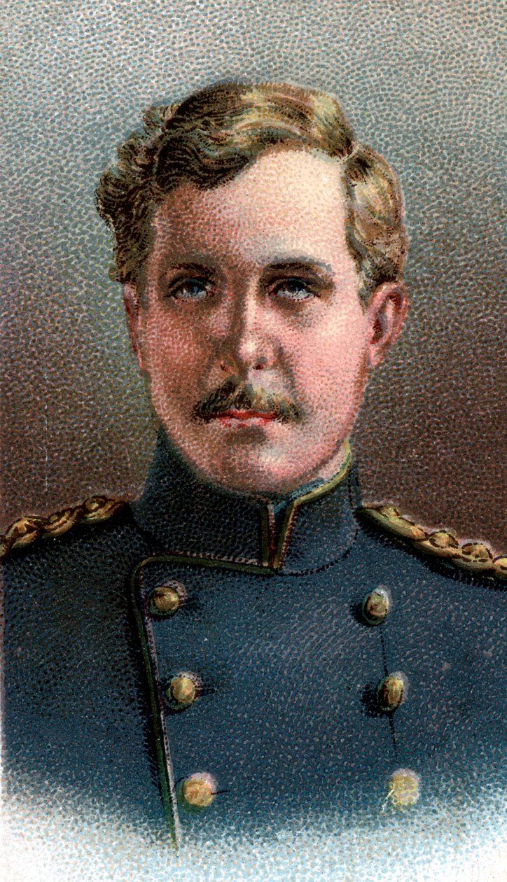 Albert I 1875-1934, kongen av belgierne fra 1909, i militæruniform, 1917 av Unbekannt