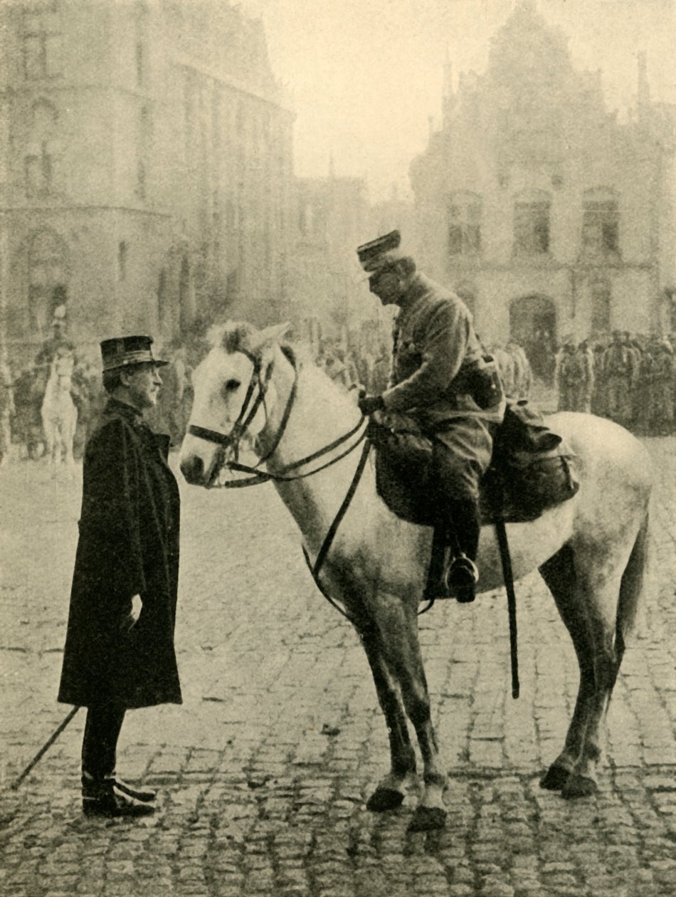 Albert I av Belgia, første verdenskrig, 1914, c1920. av Unbekannt