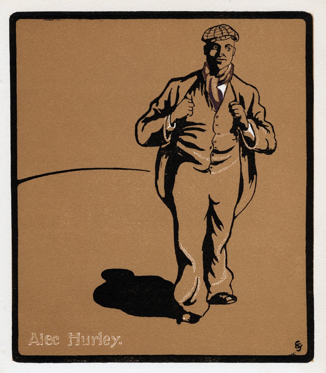 Alec Hurley 1871-1913, musikkhallstjerne, sent på 1800-tallet av Unbekannt