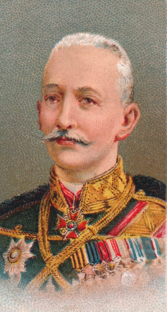 Aleksei Alekseevich Brusilov 1853-1926 russisk general, 1917 av Unbekannt