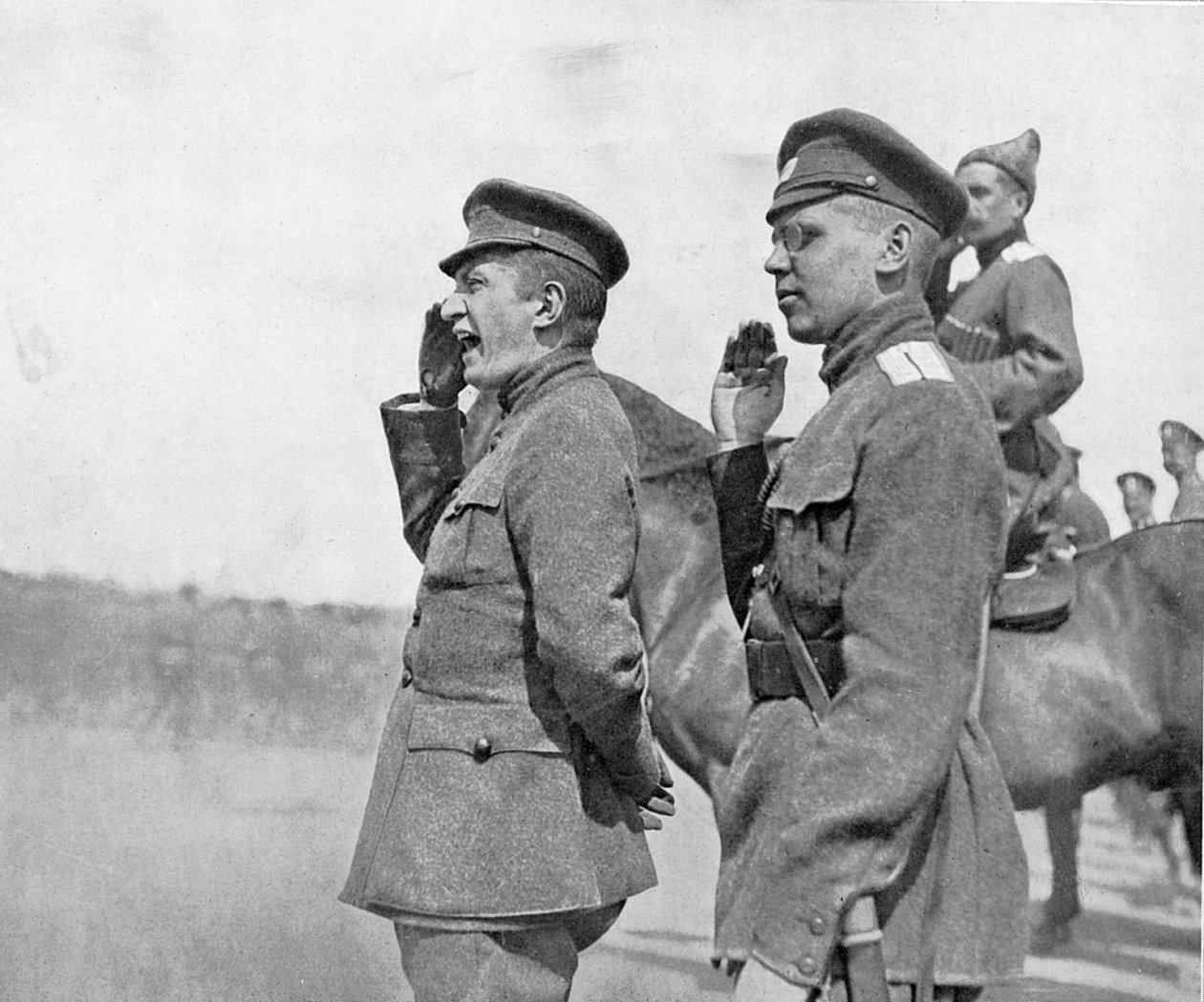 Alexander Feodorovich Kerensky , russisk revolusjonær politiker, 1917 av Unbekannt