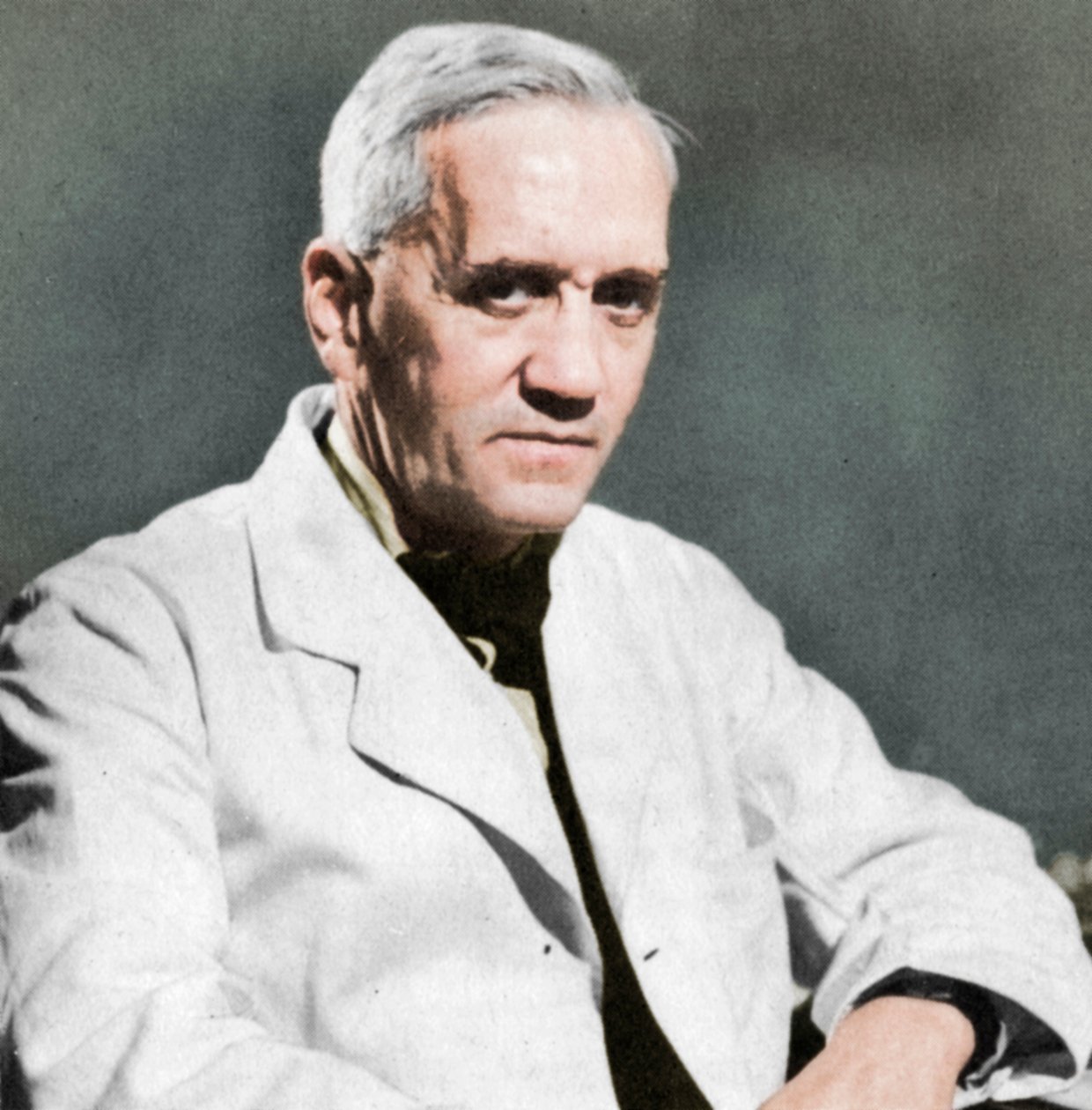 Alexander Fleming, skotsk bakteriolog, ca 1930-tallet av Unbekannt