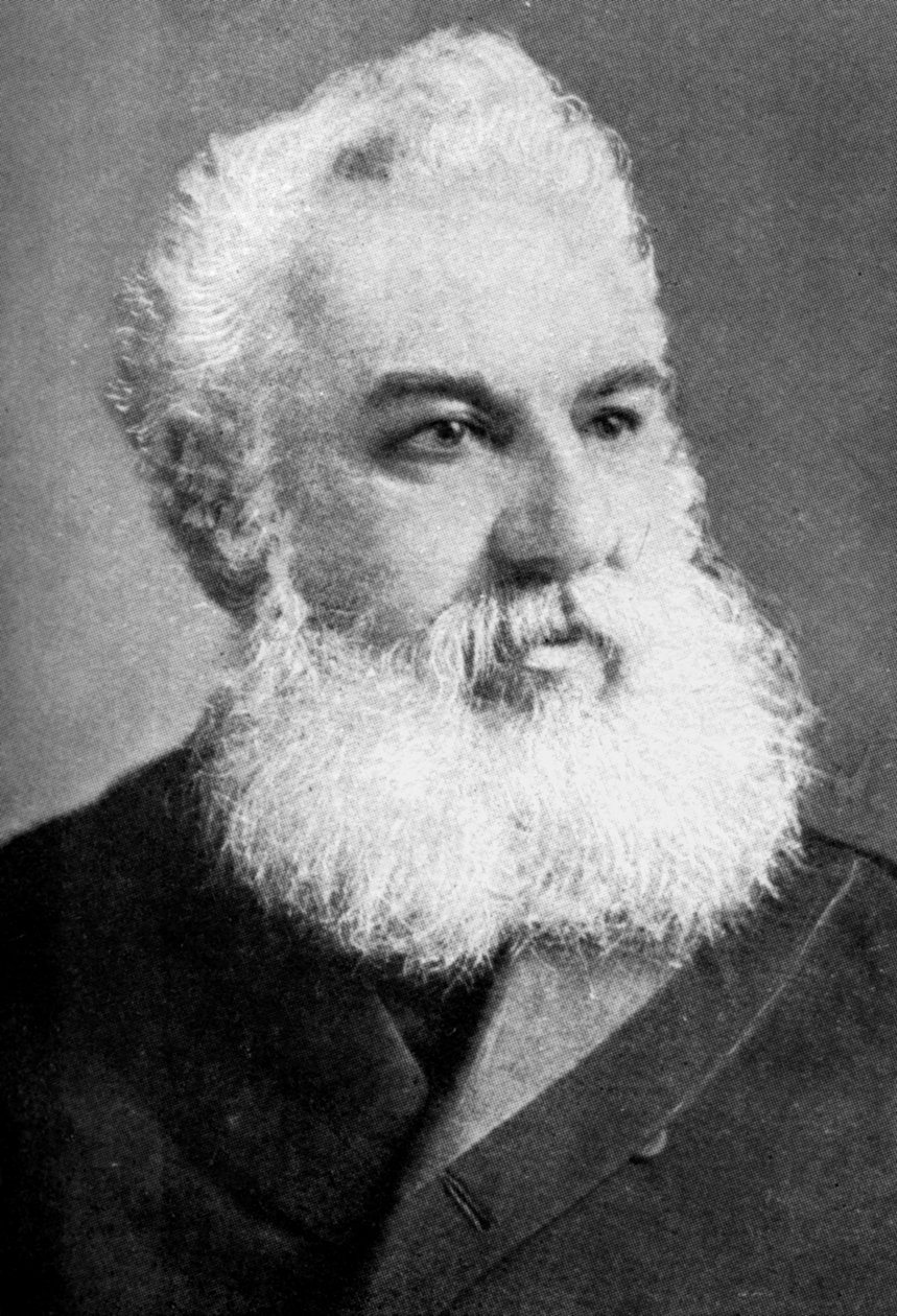 Alexander Graham Bell 1847-1922, skotskfødt amerikansk oppfinner, 1926 av Unbekannt