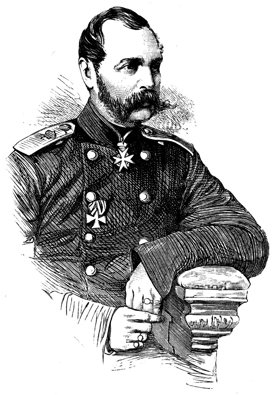 Alexander II 1818-1881, tsar av Russland fra 1855 av Unbekannt