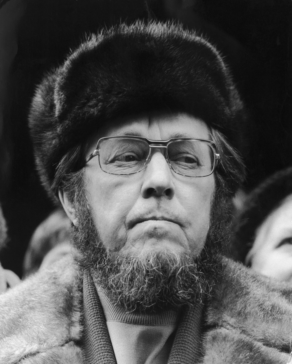 Alexander Isajevitsj Solsjenitsyn, russisk forfatter, 1974 av Unbekannt