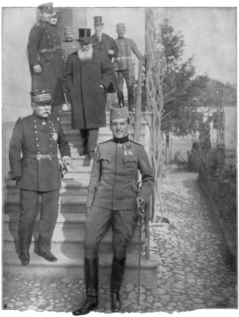 Alexander Karadordevic, regent av Serbia, første verdenskrig, 1915 av Unbekannt