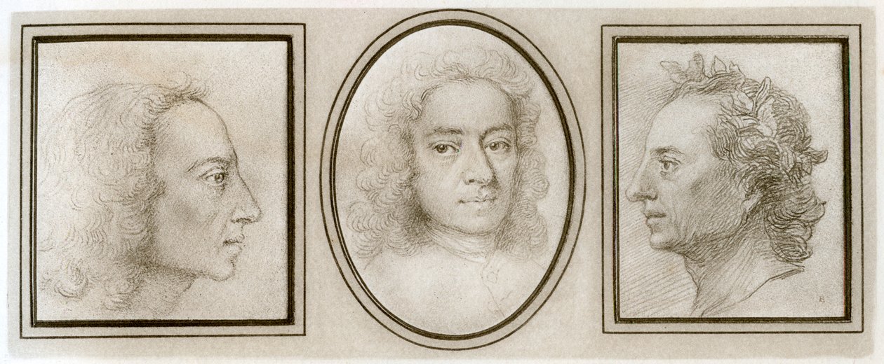 Alexander Pope, engelsk poet og satiriker, 1700-tallet 1906 av Unbekannt